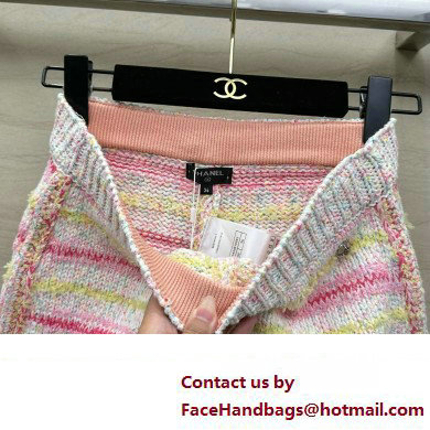 chanel Cotton  &  Mixed Fibers Pink  &  Multicolor SHORTS P76604 2024